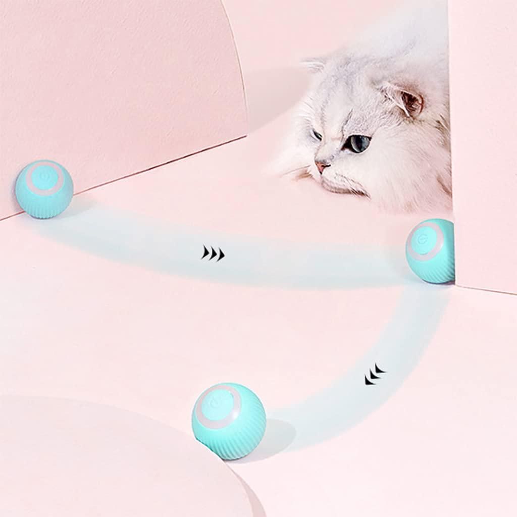 Interactive LED Rotating Cat Toy