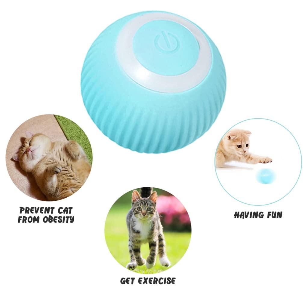 Interactive LED Rotating Cat Toy