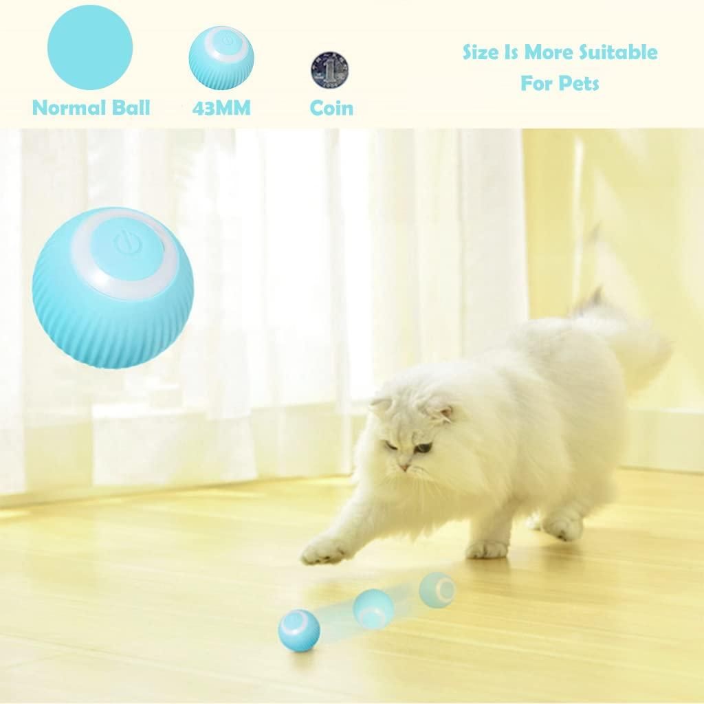 Interactive LED Rotating Cat Toy