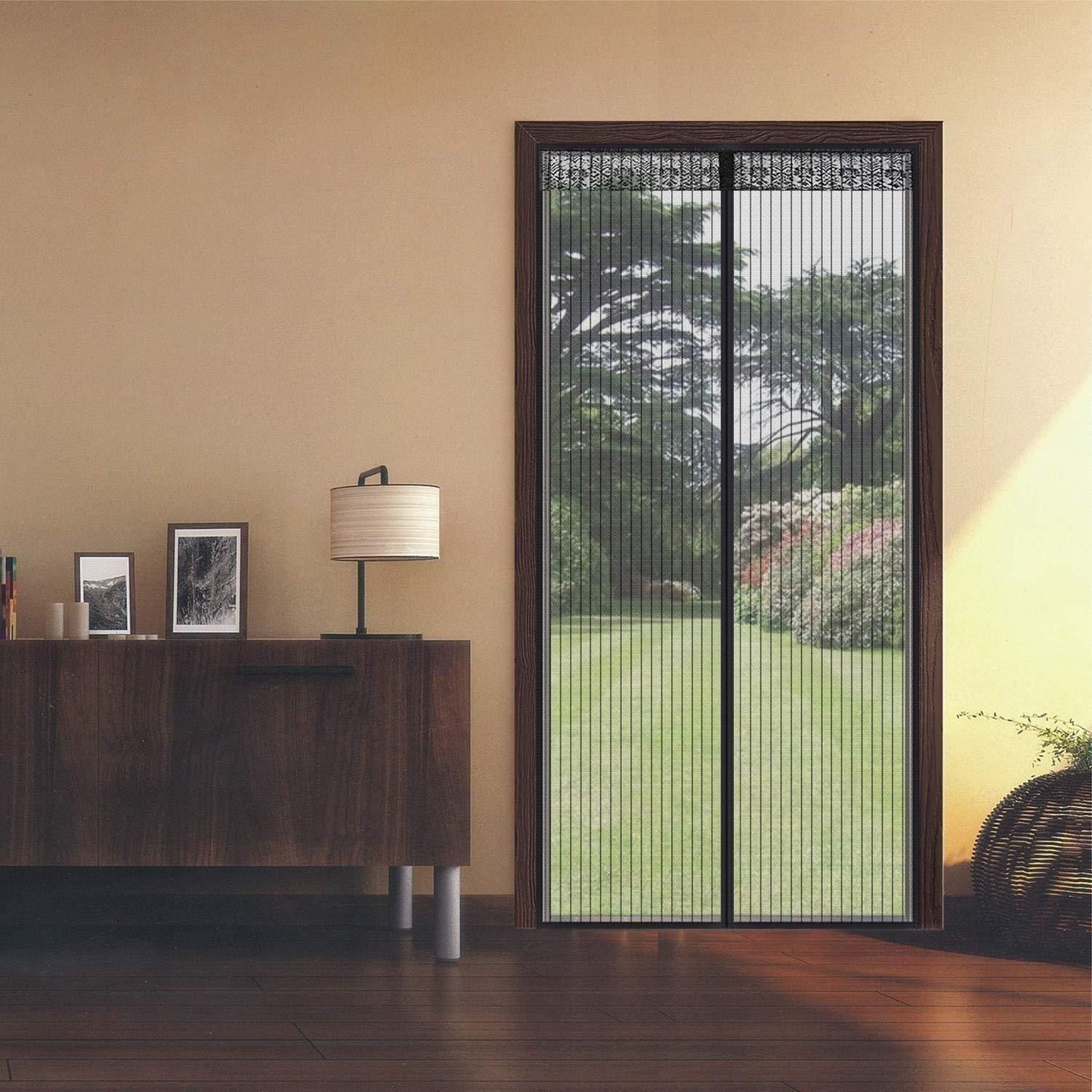 Magnetic Mesh Screen Door – Anti-Mosquito Curtain